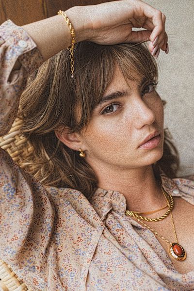 Anni Lu Golden Rope Necklace