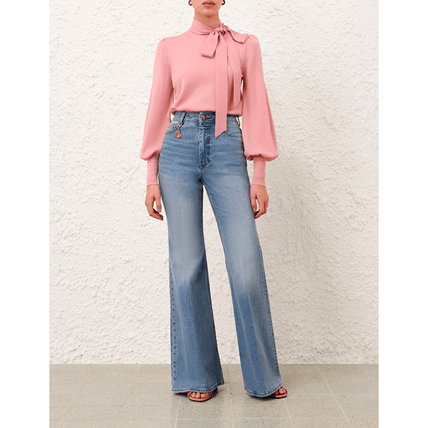 Flare Jean Dawn Blue