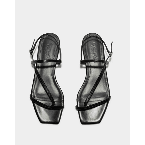 Aeyde Ella Sandal Black