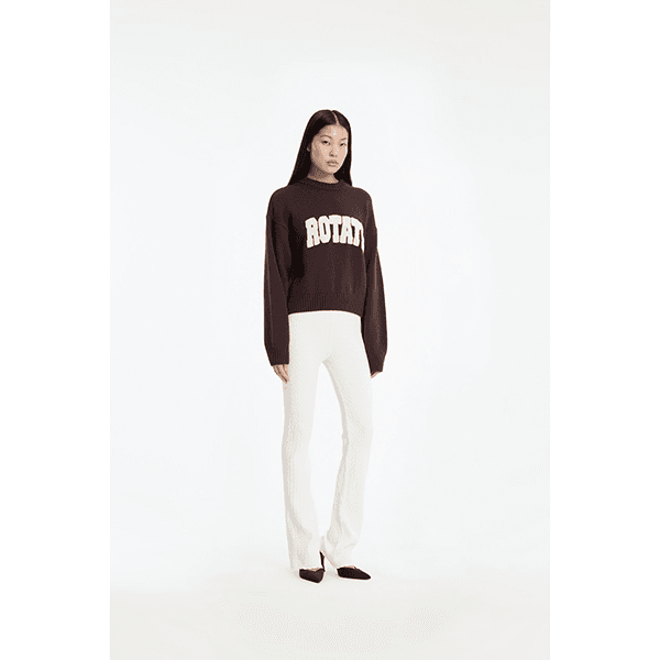 ROTATE Crewneck Sweater Molé Comb