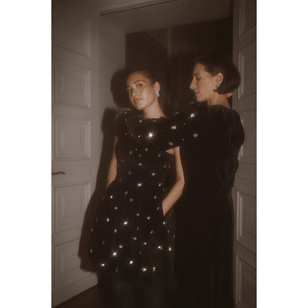 Pia Tjelta Ava Embellished Dress Black