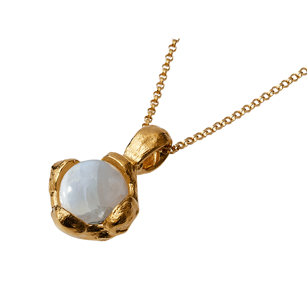 Alighieri The Lunar Fragment Moonstone Necklace