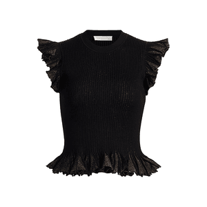 Hovedbilde Ulla Johnson Leila SL Top Noir