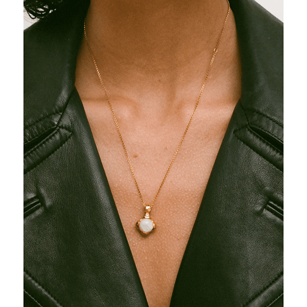 Alighieri The Lunar Fragment Moonstone Necklace