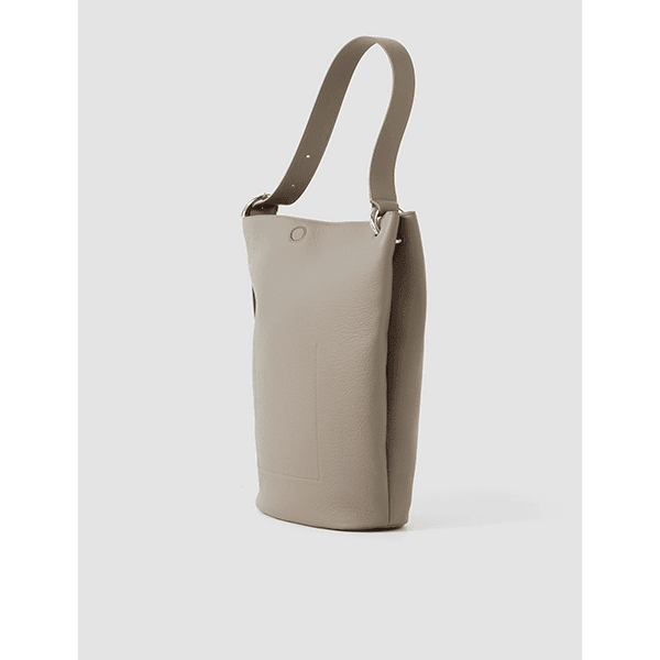 JOSEPH Bucket Leather Bag Tartufo