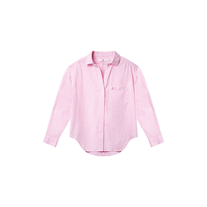 Hovedbilde Arnie Says Venice Seersucker Classic Stripe Shirt Pink Stripe