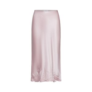 Image of Vince Cut Out Hem Slip Skirt Orchid Stone