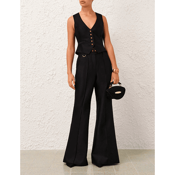 Hypnotic Flare Pant Black