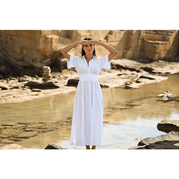 Mandibreeze Lyra Dress White