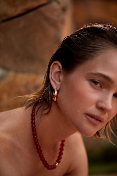 Anni Lu Golden Curve Hoops Bold