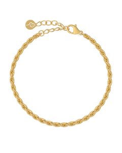 Hovedbilde Edblad Rope Chain Bracelet Gold