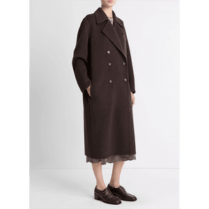 Hovedbilde Vince Double Breasted Long Coat Deep Espresso