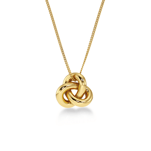 Hovedbilde Edblad Infinity Knot Necklace Gold