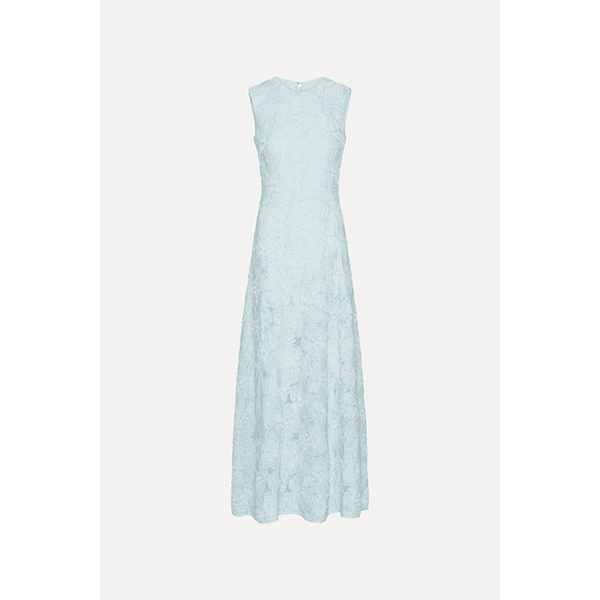 ROTATE Mesh Maxi Dress Plein Air
