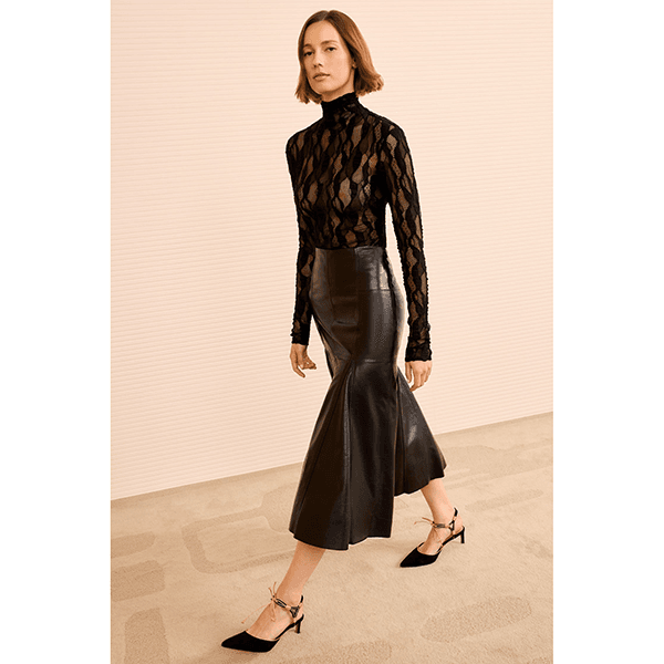 Ulla Johnson Ulyssa Turtleneck Top Noir