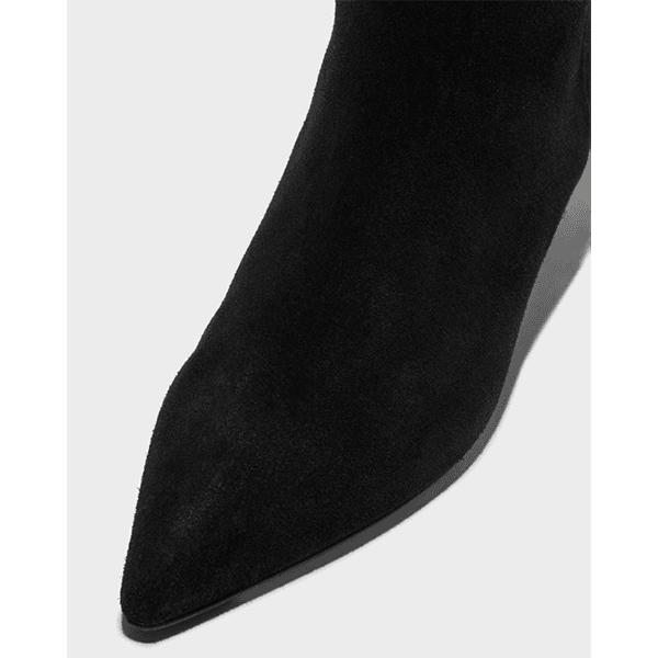 Aeyde Sofie Ankle Boot Suede Black