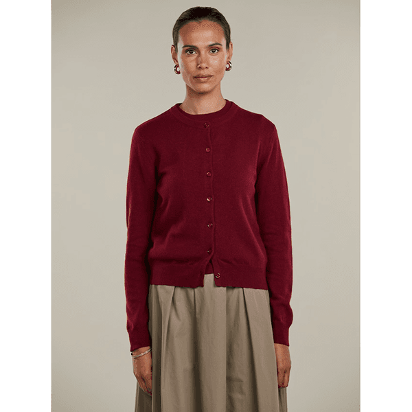 Stenströms Judith Cardigan Dark Red