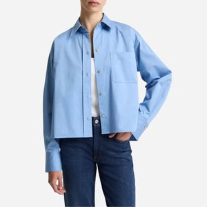 Main Image Vince Cropped Shirt Hydra