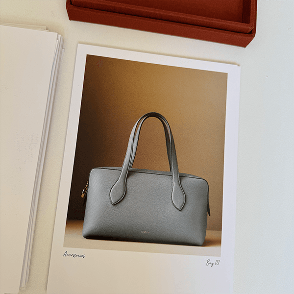 JOSEPH Loaf Leather Bag Chambray