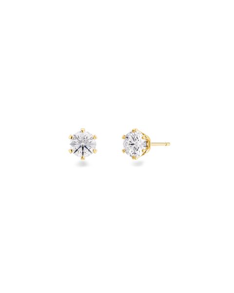 Edblad Crown Studs Gold